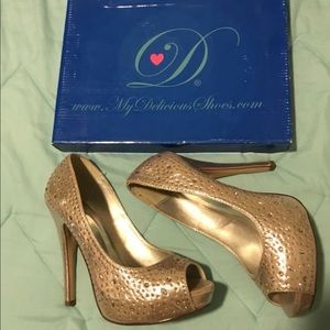 Delicious Silver Heels